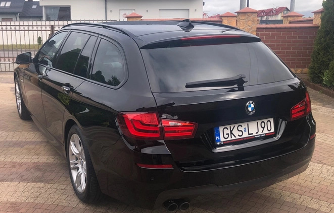 BMW Seria 5 cena 95500 przebieg: 275000, rok produkcji 2012 z Kościerzyna małe 121